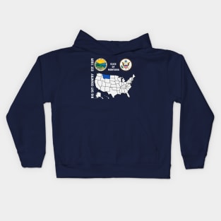 State of Montana Kids Hoodie